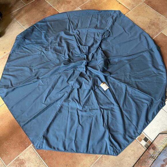 Williams Sonoma Sunbrella Umbrella Cover 6' Round Saphire Blue NEW Retail $239 - Picture 12 of 12